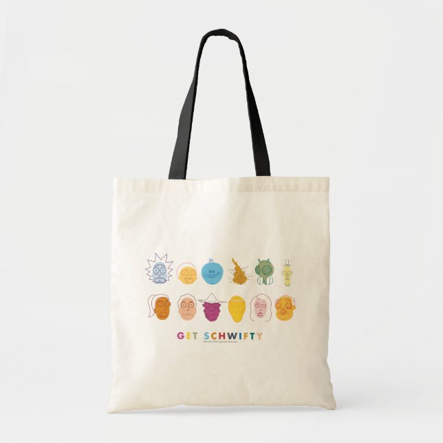 Tote Bag RICK ET MORTY™ | Get Schwifty (Devant)