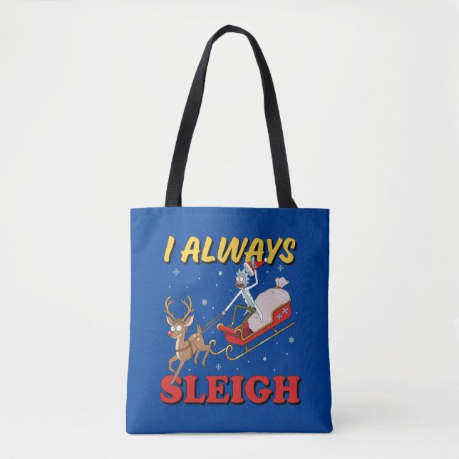 Tote Bag Rick et Morty | J'ai toujours traîné (Devant)