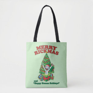 Tote Bag Rick et Morty Portail Rick Merry Rickmas