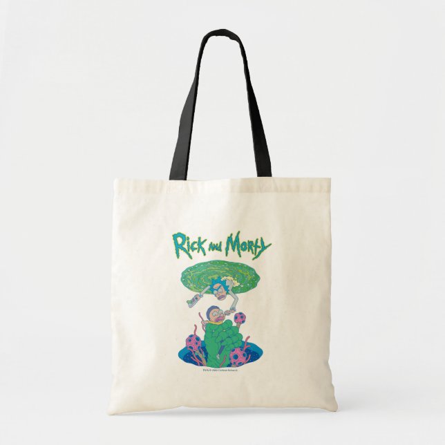 Tote Bag RICK ET MORTY™ | Secourt du portail (Devant)