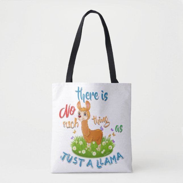 TOTE BAG RIEN DE TEL QU'UN LAMA (Devant)