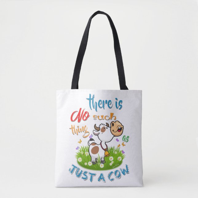Tote Bag Rien de tel qu'une vache (Devant)