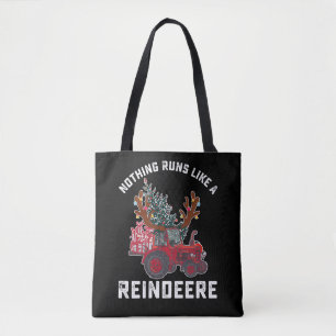 Tote Bag Rien Ne Fonctionne Comme Un Reindeere Tractor
