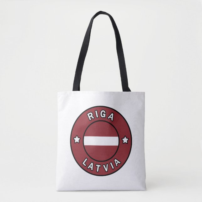 Tote Bag Riga Lettonie (Devant)
