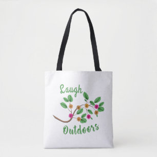 Tote Bag Rire à l'extérieur