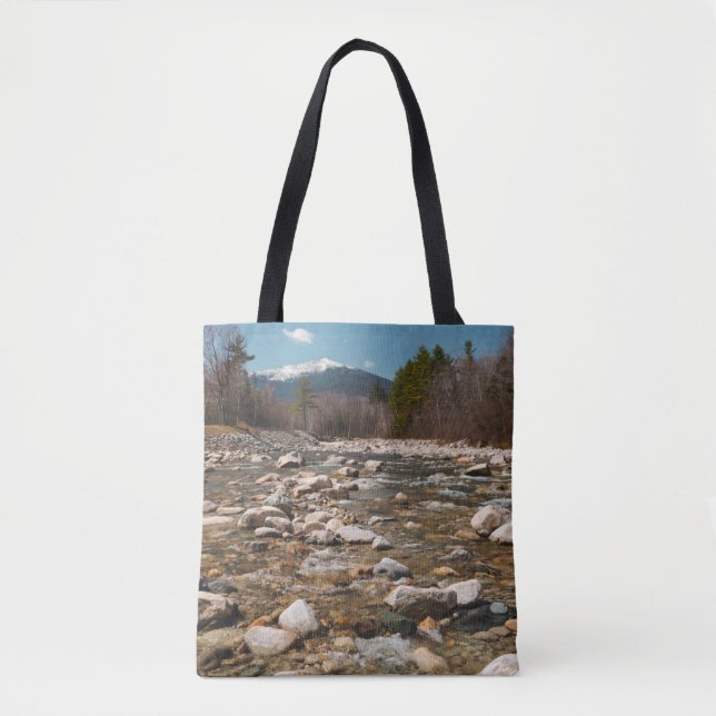 Tote Bag Rivière courante avec eau claire coulant wi (Devant)