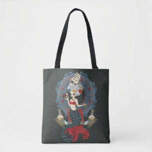 Tote Bag Roс ocre mermaid Art nouveau