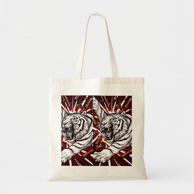 Tote Bag Roar Through Silence (Devant)