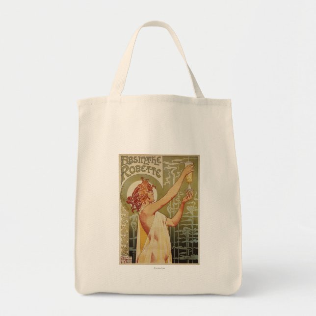 Tote Bag Robette Absinthe Publicité Poster (Devant)
