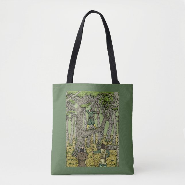 Tote Bag Robin des bois dans la forêt de Sherwood (Devant)