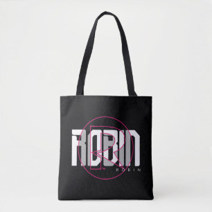 Tote Bag Robin Hi-Tech Nom Graphique