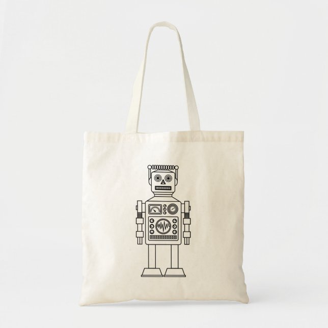 Tote Bag Robot 200423(03) (Devant)