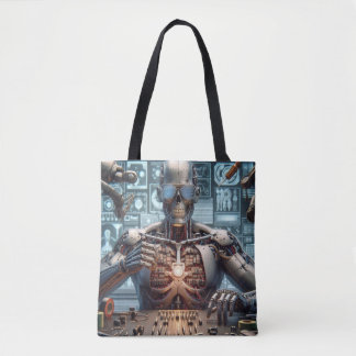 Tote Bag Robot Engineer