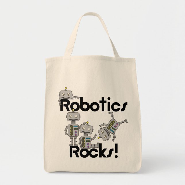 Tote Bag Robotics Rocks (Devant)
