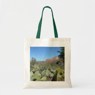 Tote Bag Rochers rouges et cactus I