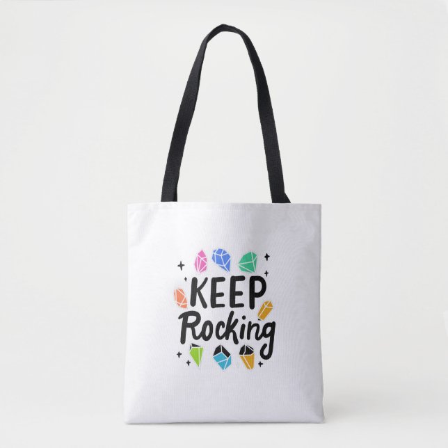 Tote Bag Rock Collector (Devant)
