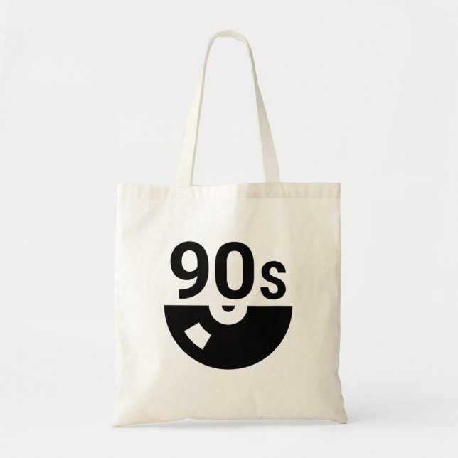 Tote Bag Rock Record des années 1990 (Devant)