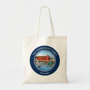 Tote Bag Rockport Harbour Massachusetts Nouvelle-Angleterre
