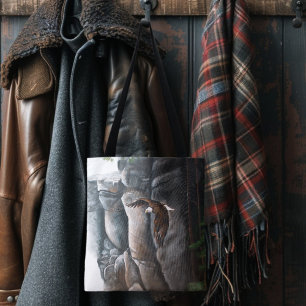Tote Bag Rocks de vol de Bald Eagle