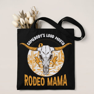 Tote Bag Rodeo Maman Fête des Mères Western Unique