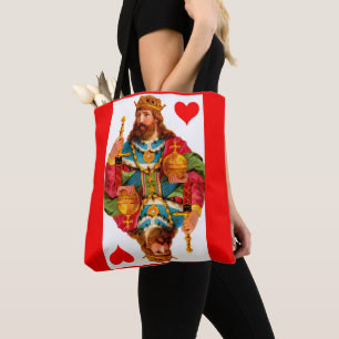 Tote Bag Roi des Coeurs Reine des Coeurs