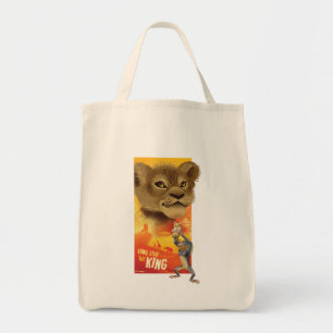 Tote Bag Roi Lion  Graphique de collage Simba