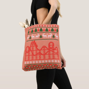 Tote Bag Roller Dessous de verre Scène laide Sweater de Noë