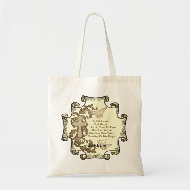 Tote Bag Romans Eight 28 (Devant)