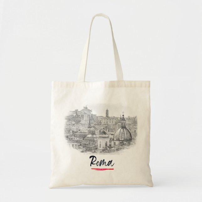 Tote Bag Rome - Italie - Centre-ville (Devant)