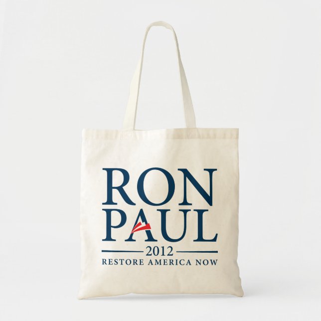 Tote Bag Ron Paul Fourre-tout 2012 (Devant)
