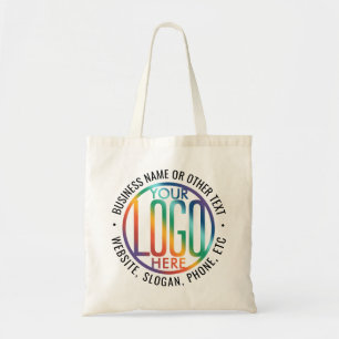Tote Bag Rond Logo Entreprise Marque Entreprise Promotion