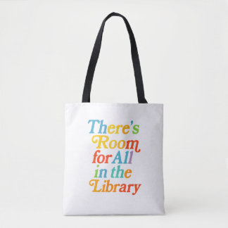 Tote Bag Room for all in the library