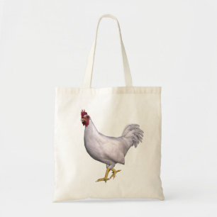 Tote Bag Rooster blanc