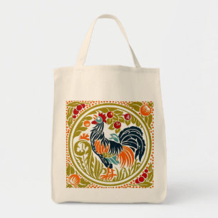 Tote Bag Rooster Grocery Fourre-tout