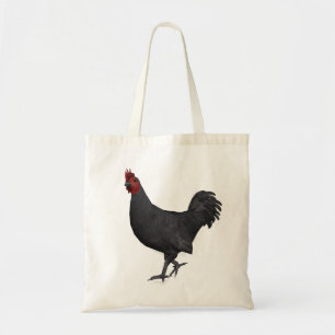 Tote Bag Rooster noir