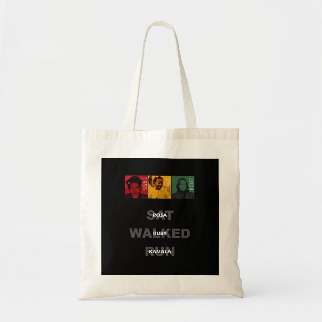 Tote Bag Rosa Sat Ruby Marche Kamala Run (Devant)