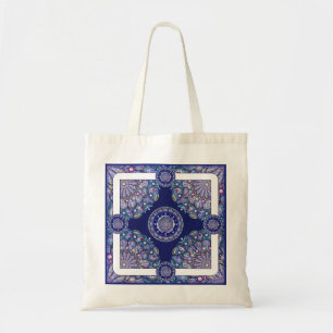 Tote Bag Rosace bleue