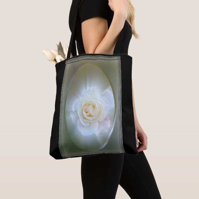 Tote Bag Rose blanche (De près)