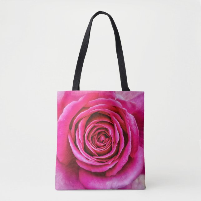 Tote Bag Rose de roses indien (Devant)