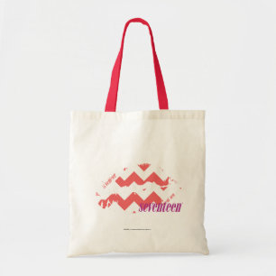 Tote Bag Rose de zigzag