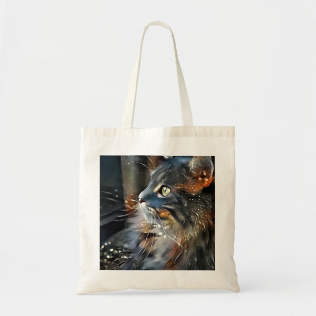 Tote Bag Rose et lumière magique (Devant)