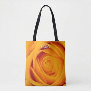 Tote Bag Rose jaune