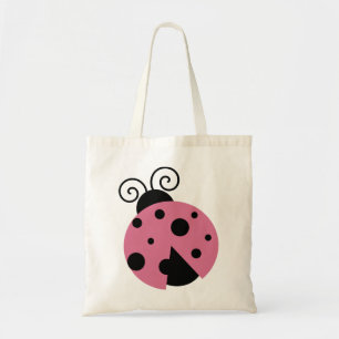 Tote Bag Rose Ladybug