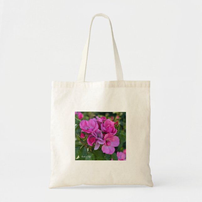 Tote Bag Rose lavande (Devant)