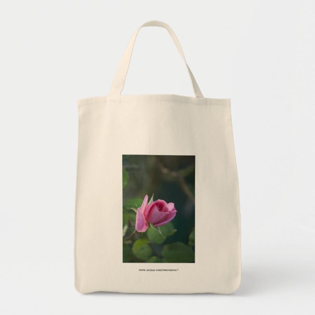 Tote Bag Rose rose (Devant)