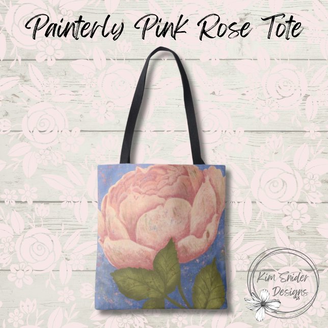Tote Bag Rose rose rose (Créateur téléchargé)