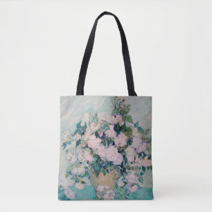Tote Bag Roses blanches-1890-Vincent van Gogh