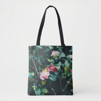 TOTE BAG ROSES DANS LE JARDIN