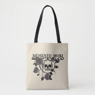 Tote Bag Roses noirs Memento mori