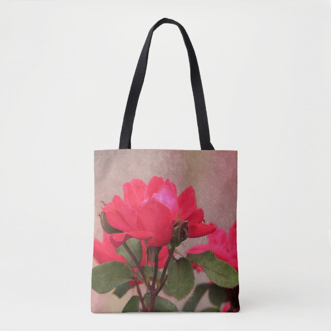 Tote Bag Roses rouges (Devant)